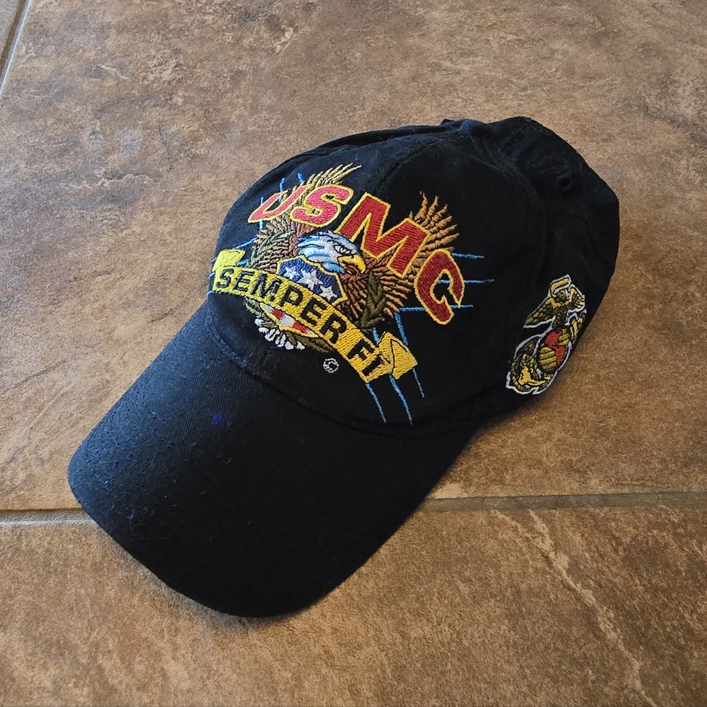 Black | CSI | USMC Semper Fi Baseball Hat